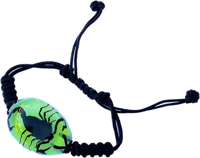 Black Scorpion Glow-in-the-Dark Bracelet Trendy Zone 21