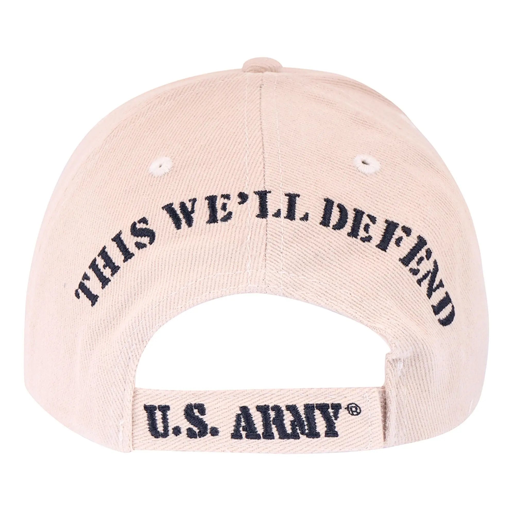 United States Army (US Army) This We'll Defend | Cream Color | Officially Licensed Trendy Zone 21