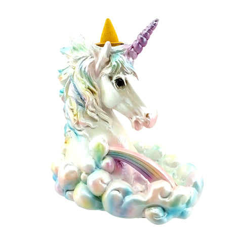 Cloud Breathing Unicorn Backflow Burner – 5.5 x 5.75 Inch