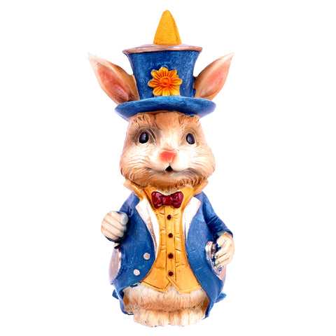 Alice in Wonderland Rabbit Backflow Incense Burner | 6.25 x 2.5 Inches