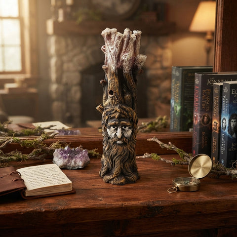 Tree of Wisdom Incense Burner – 11" Tall