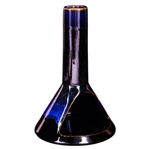 Blue Chimney Cone Incense Burner – 6 Inch Decorative Cone Incense Holder