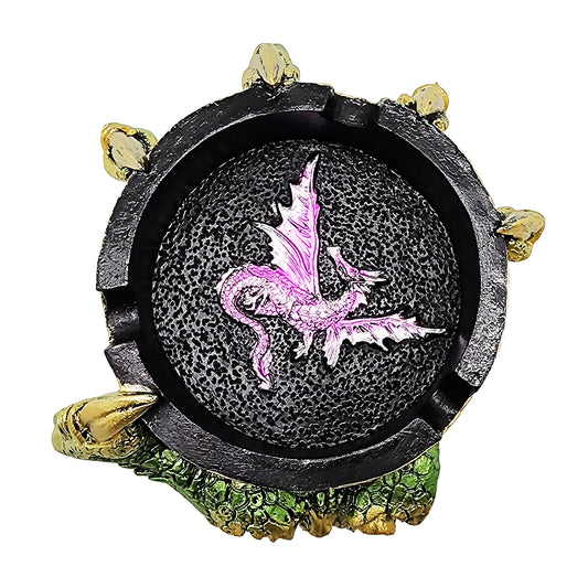 Celtic Dragon Ashtray – Detailed Fantasy Dragon Design
