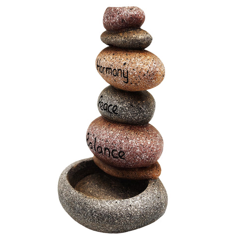 Inspirational Stones Backflow Incense Burner – 7  inch