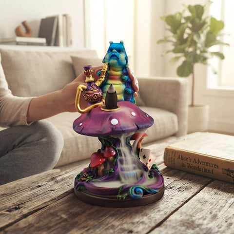 Caterpillar Mushroom Backflow Incense Burner Decorative Backflow Incense Cone Holder
