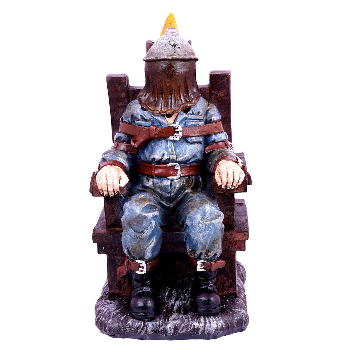 Electric Chair Backflow Incense Burner | 6.5 Inches Tall