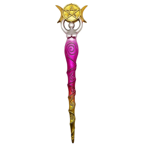 Goddess Magic Wand – 9.5-Inch Fantasy Wand