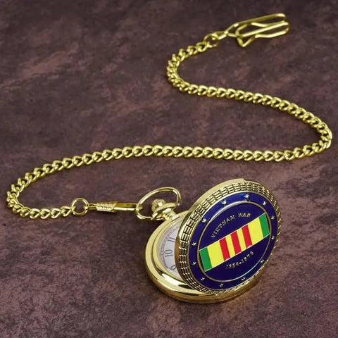 Vietnam War Pocket Watch Trendy Zone 21