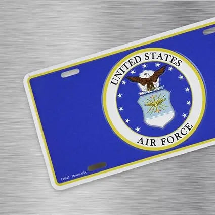 United States Air Force (USAF) License Plate | 6" x 12" Trendy Zone 21