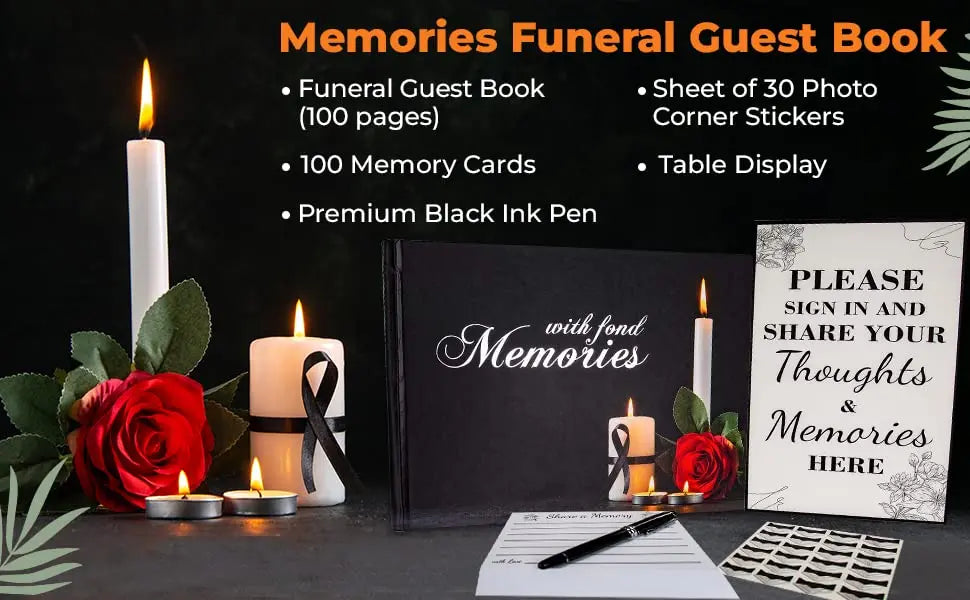 Memorial Service Guest Book