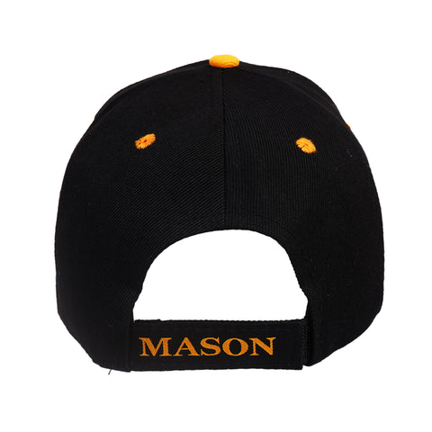 Masonic Cap – Comfortable and Stylish for Everyday Wear or Casual Outings, Black