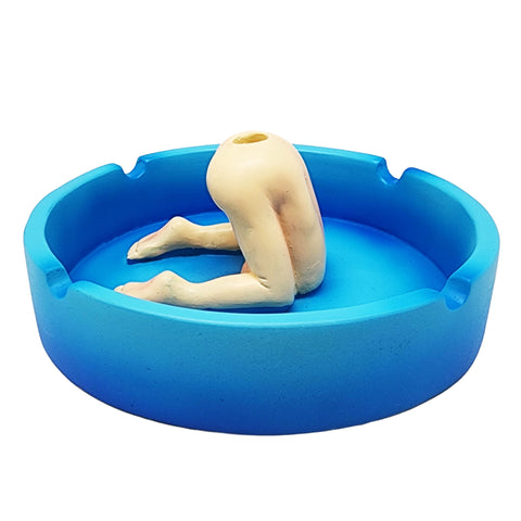Novelty Butt in the Air Ashtray with Snuffer – 4 Inch