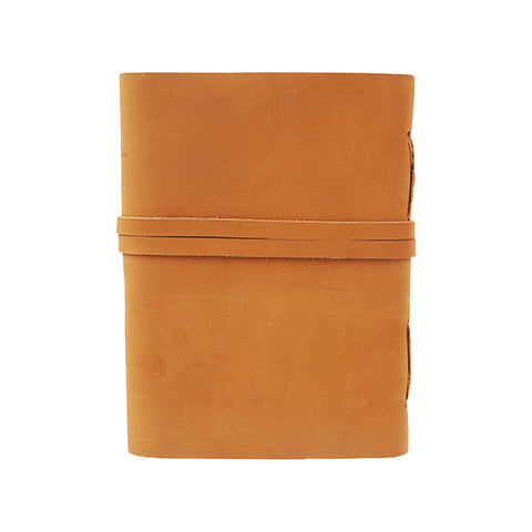 Soft Leather Journal with Key Closure – Vintage Handmade Leather Notebook & Diary