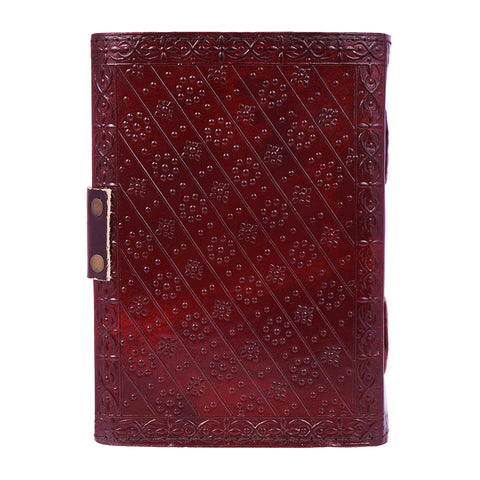 Wolves with Tree of Life Leather Embossed Journal