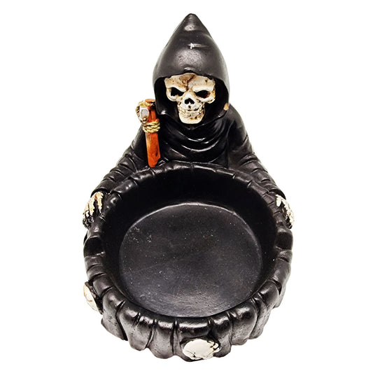 Tall Reaper Ashtray – Gothic Grim Reaper Decorative Ashtray