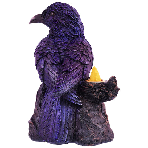 Raven Backflow Incense Burner – 7 x 4.5 x 3 Inch