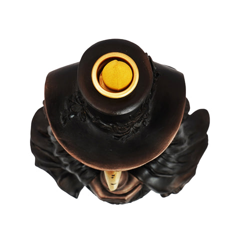 Plague Doctor Backflow Incense Burner – 7 x 5 x 3.5 Inch