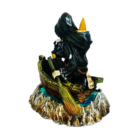 Grim Reaper Soul Deliverer Backflow Incense Burner – 7 Inch