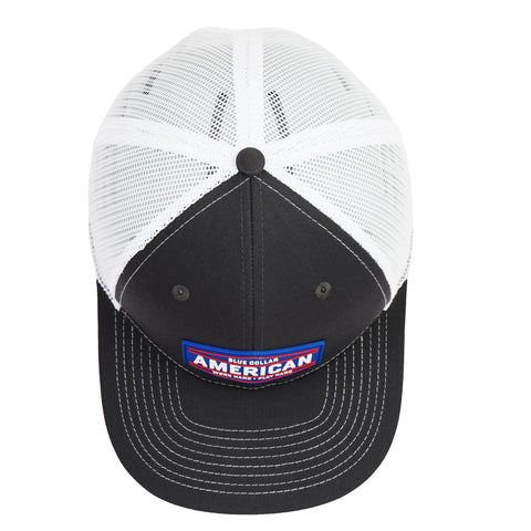 Blue Collar American Cap – Work Hard Play Hard | Comfortable Unisex Everyday Hat