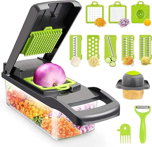 Multifunctional 13-in-1 Vegetable & Fruit Chopper Trendy Zone 21