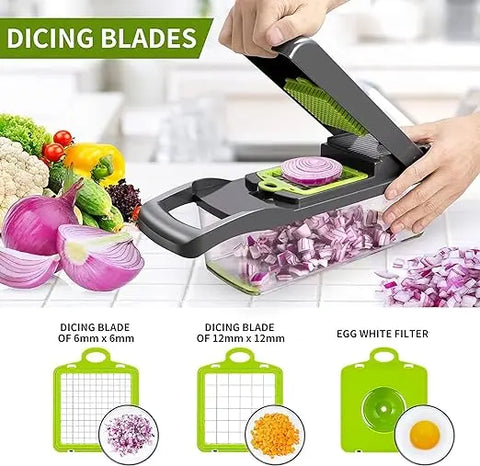 Multifunctional 13-in-1 Vegetable & Fruit Chopper Trendy Zone 21