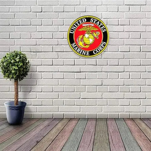 United States Marine Corps (USMC) Decorative Wall Plate - Officially Licensed Trendy Zone 21