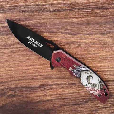 Jesse James Pocket Knife 4.90" Blade Trendy Zone 21