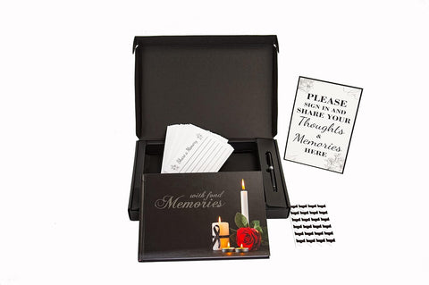 Funeral Guest Book | Up to 360 Guest Entries | Memorial Service Guest Book