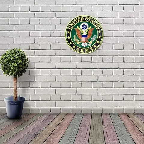 United States Army Decorative Wall Plate - Officially Licensed Trendy Zone 21