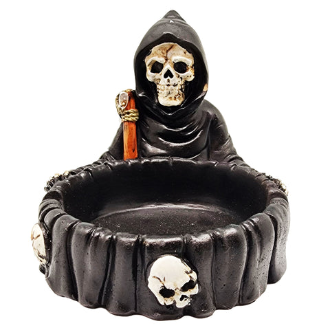 Tall Reaper Ashtray – Gothic Grim Reaper Decorative Ashtray