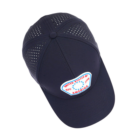 USA Cap Est 1776 Mash Trucker Adjustable Casual Wear Unisex Outdoor Cap