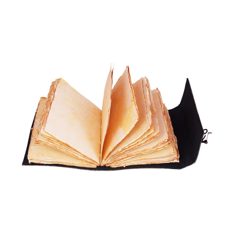 Buddha Leather Journal – Handmade Vintage Embossed Notebook 5x7