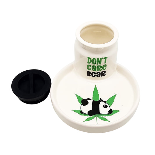 eramic 2-in-1 Ashtray with Stash Jar – 5 x 3 Inch Don’t Care Bear Design