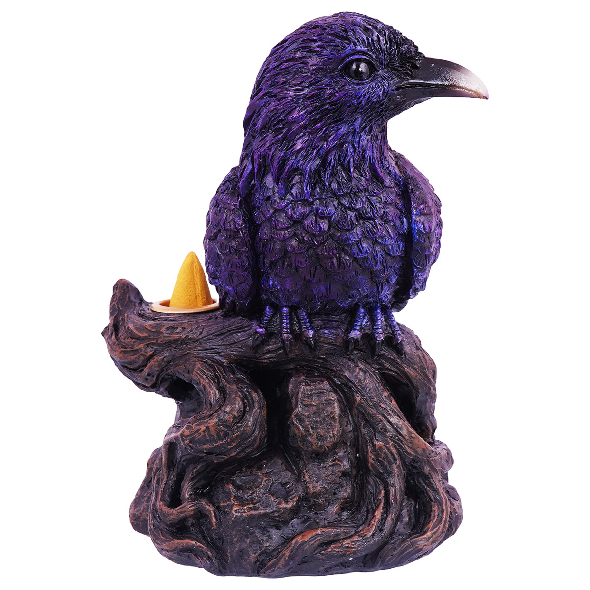 Raven Backflow Incense Burner – 7 x 4.5 x 3 Inch