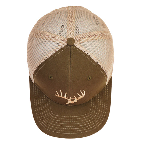 Skullz Deer Head Mesh Trucker Cap Outdoor Adventures Sports, & Everyday Wear