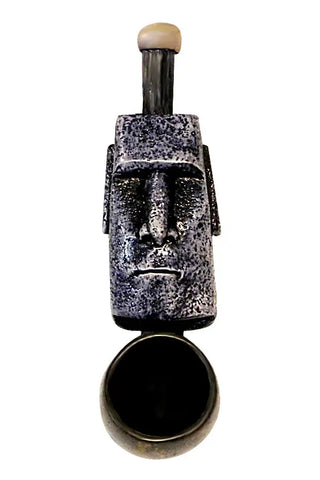 Moai Small Pipe Handcrafted Trendy Zone 21