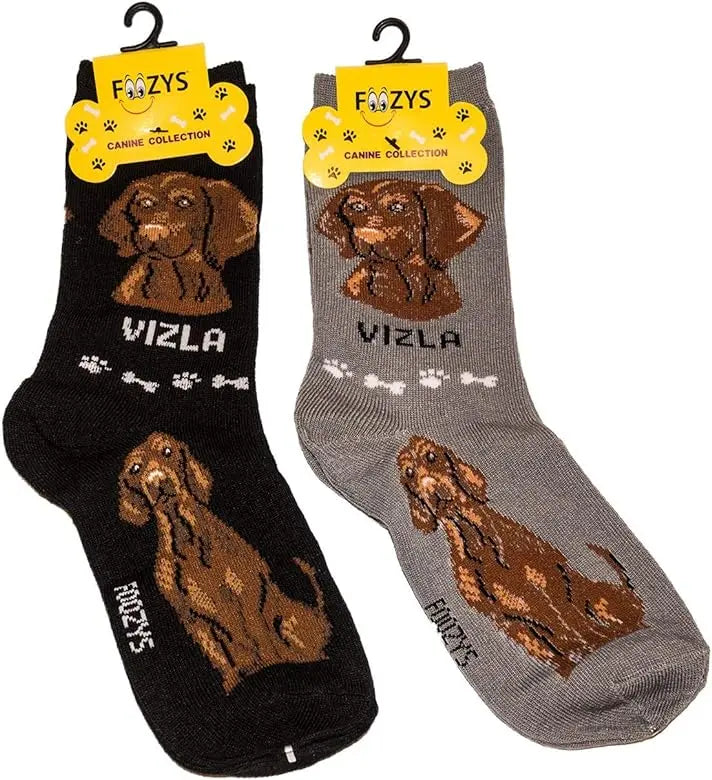 Vizla Unisex Crew Socks (2 pairs) Trendy Zone 21