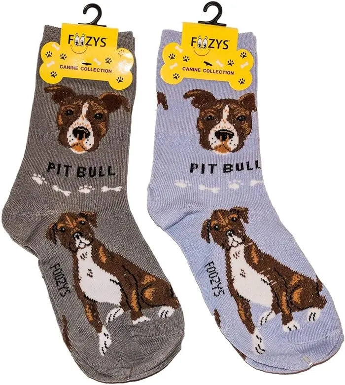 thumbnail image 2 of Foozys Irish Setter Dog Pattern Crew Socks - 2 Pairs Unisex Comfort Fit 2 of 10