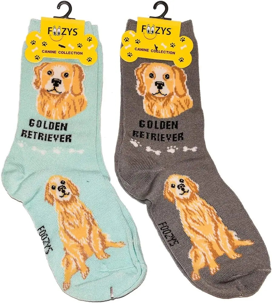 Golden Retriever Unisex Crew Socks