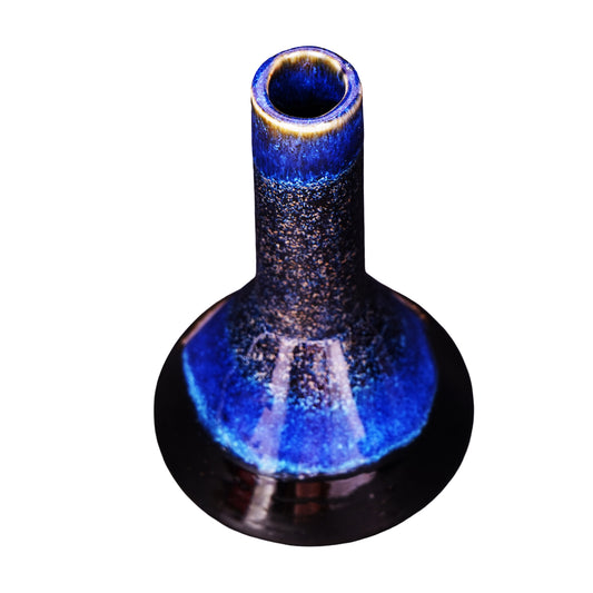 Blue Chimney Cone Incense Burner – 6 Inch Decorative Cone Incense Holder