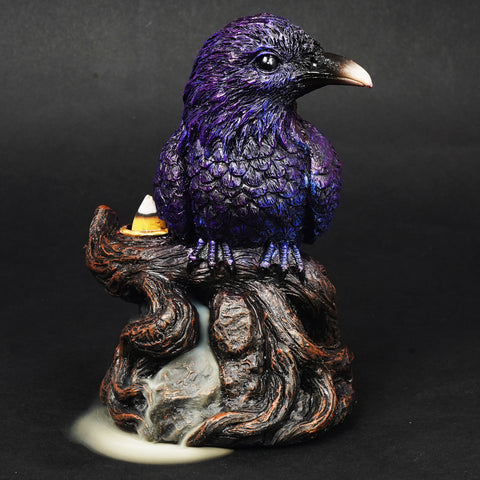 Raven Backflow Incense Burner – 7 x 4.5 x 3 Inch