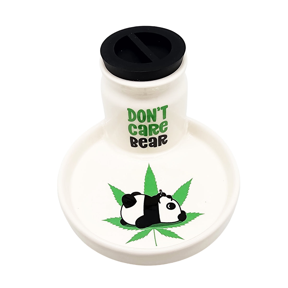 eramic 2-in-1 Ashtray with Stash Jar – 5 x 3 Inch Don’t Care Bear Design