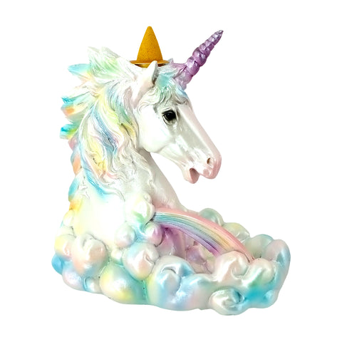 Cloud Breathing Unicorn Backflow Burner – 5.5 x 5.75 Inch