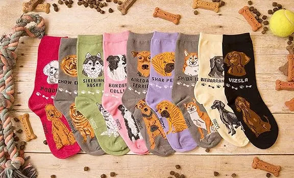 Vizla Unisex Crew Socks (2 pairs) Trendy Zone 21