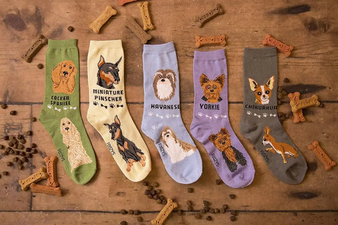 Chihuahua Dog Unisex Crew Socks (2 pairs) Trendy Zone 21