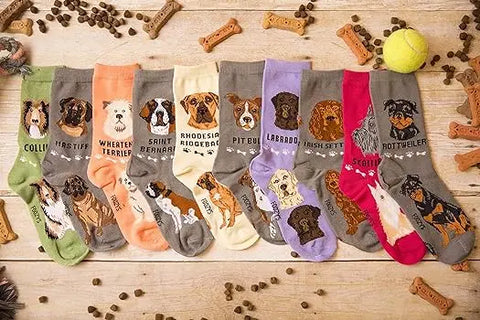 Rottweiler Unisex Crew Socks (2 pairs) Trendy Zone 21