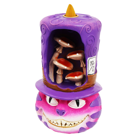 Cheshire Cat Backflow Burner – 7 Inch Polyresin