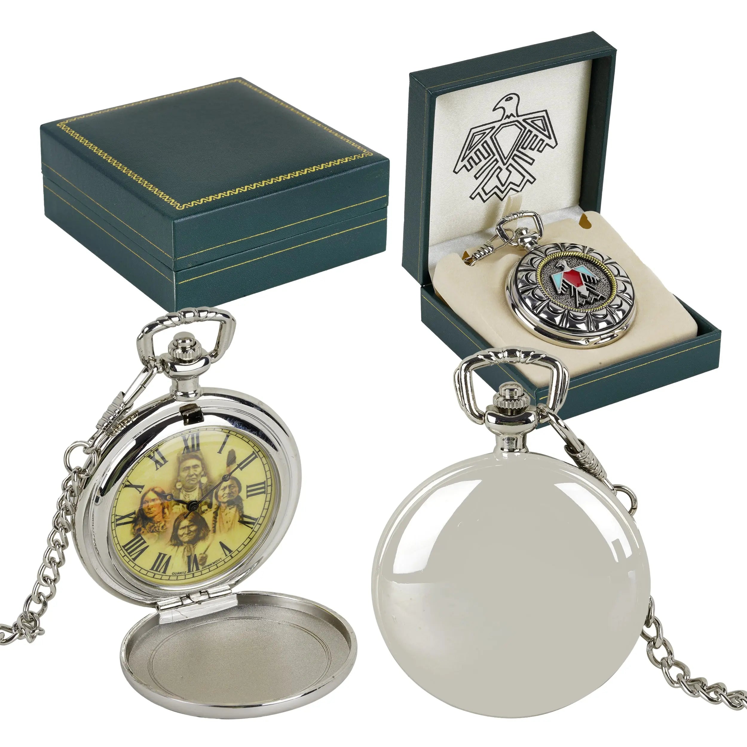 Thunderbird Founding Fathers Pocket Watch Trendy Zone 21