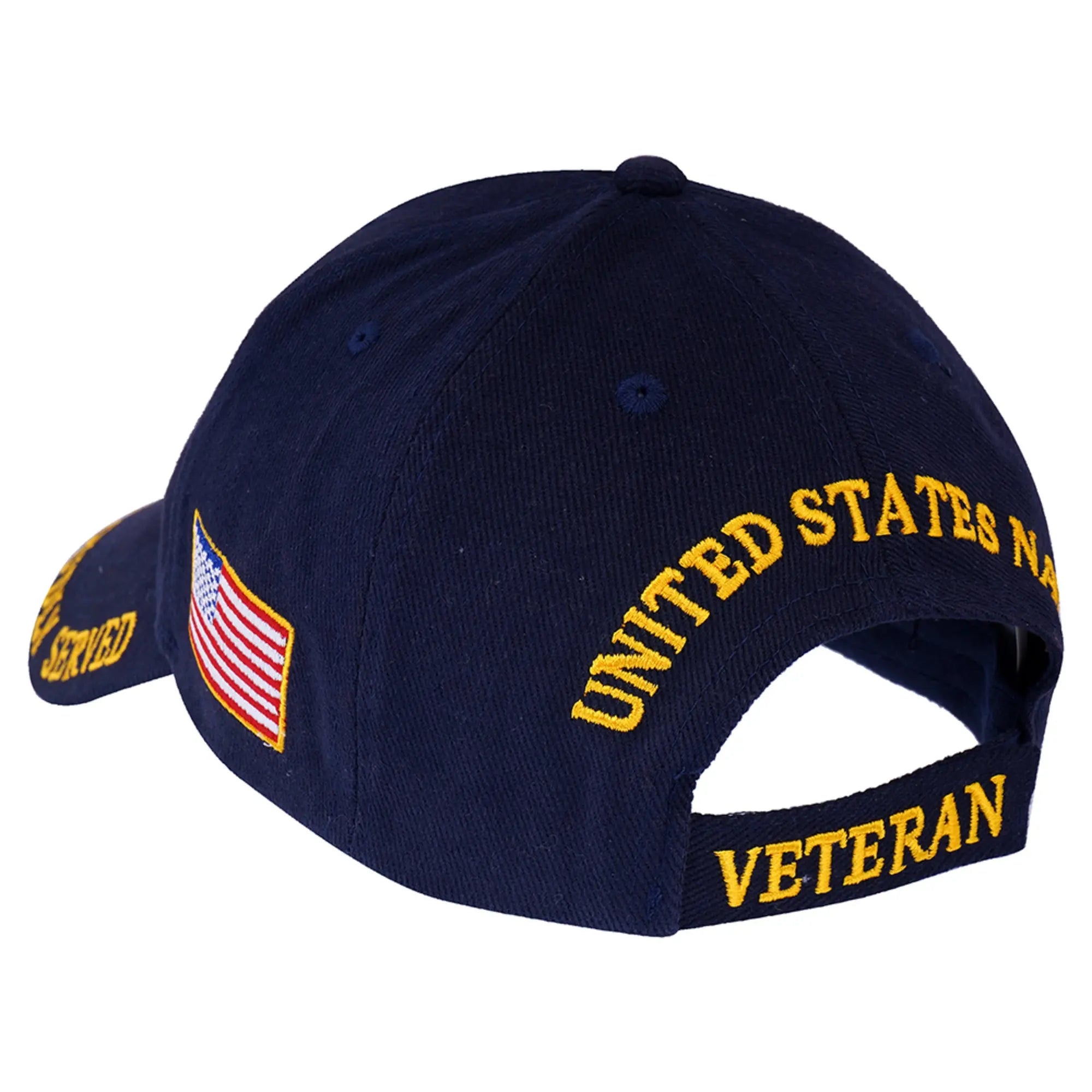 United States Navy (USN) Veteran Proudly Served | Navy Blue | Officially Licensed Trendy Zone 21