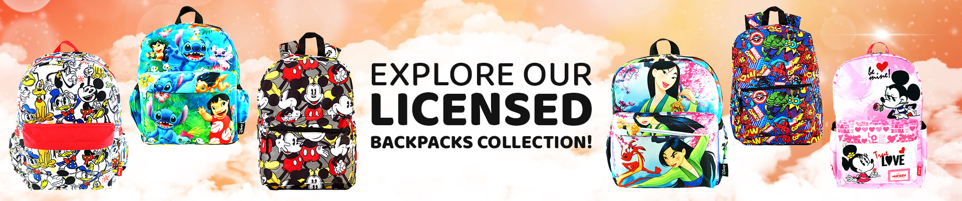 Buy Kids #1 Licensed Character Backpacks Online Trendy Zone 21